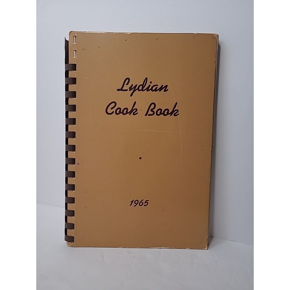 1965 Lydian Cook Book - Main Street Methodist Church Hattiesburg Mississippi